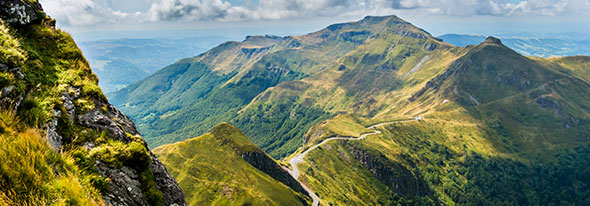 Photo d'Auvergne, volcans chaîne des Puys