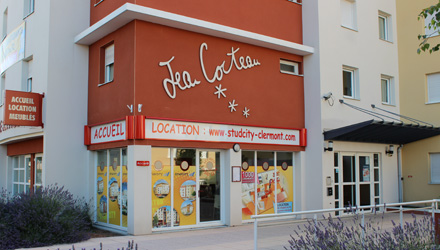 Facade accueil résidence Jean Cocteau